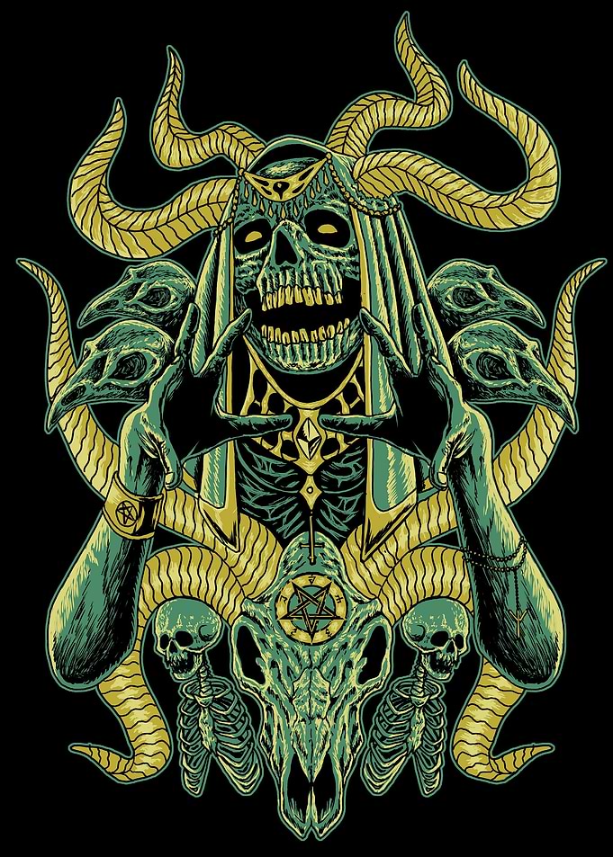 Skeleton Witch Ritual