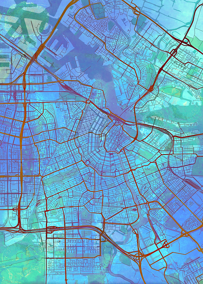 Amsterdam Street Map