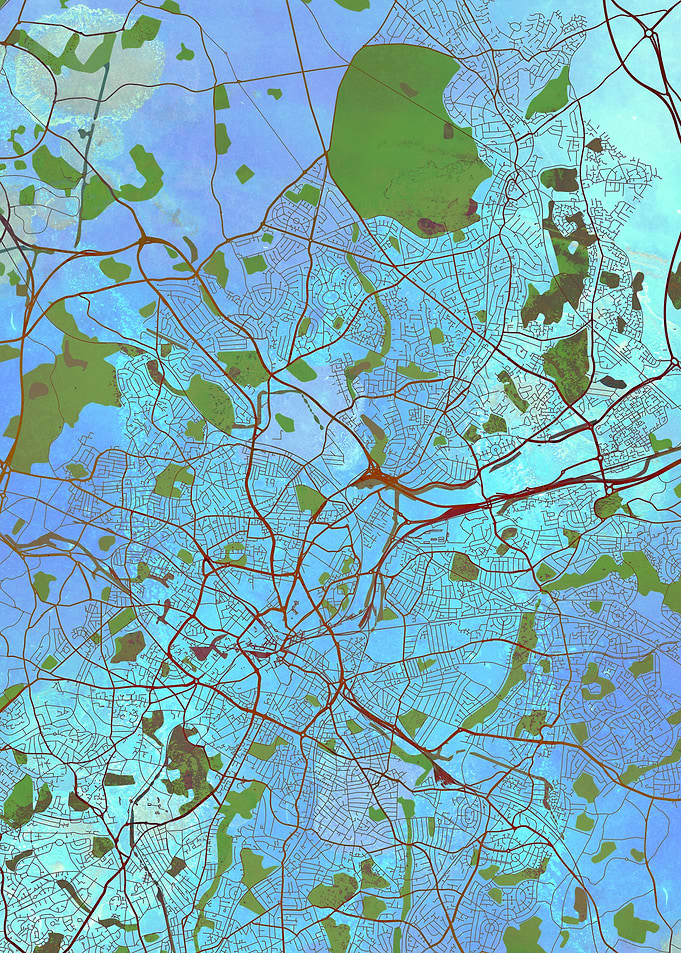 Birmingham Street Map