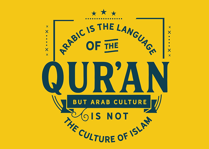 not the culture of Islam