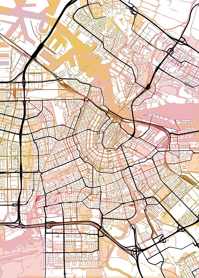 Amsterdam Street Map