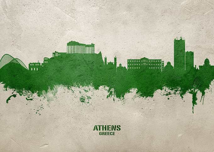 Athens Skyline Greece