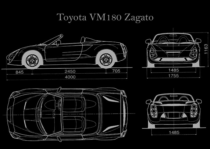 Toyota VM180 Zagato