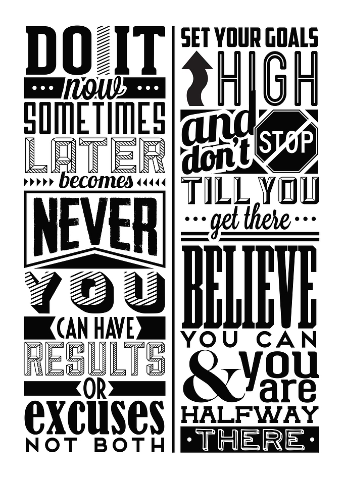 Motivation poster