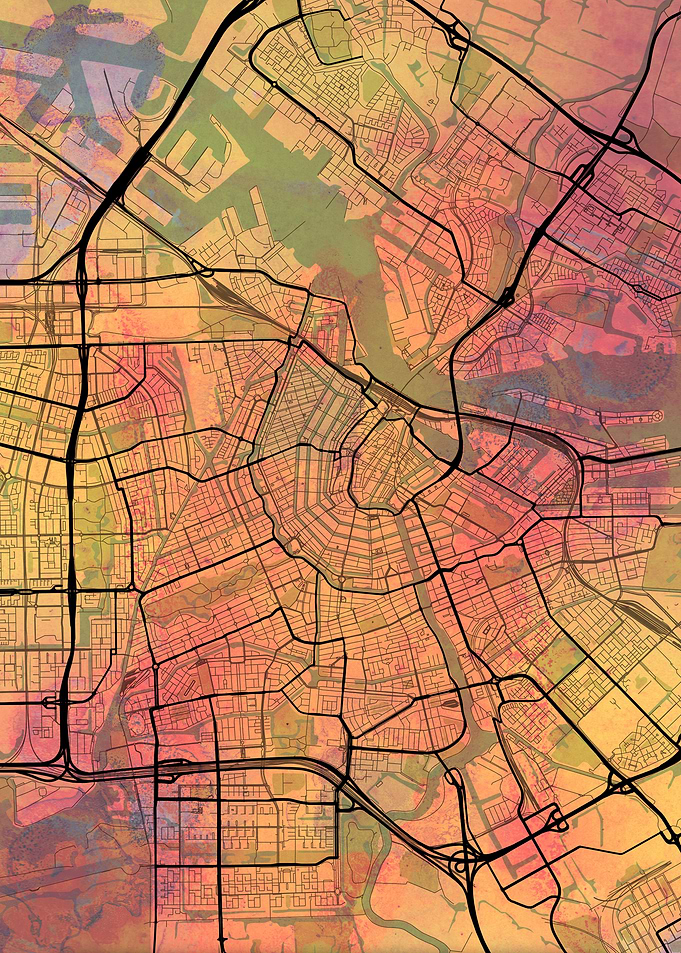 Amsterdam Street Map
