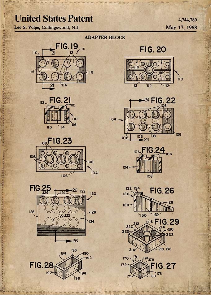 1988 adapter block patent