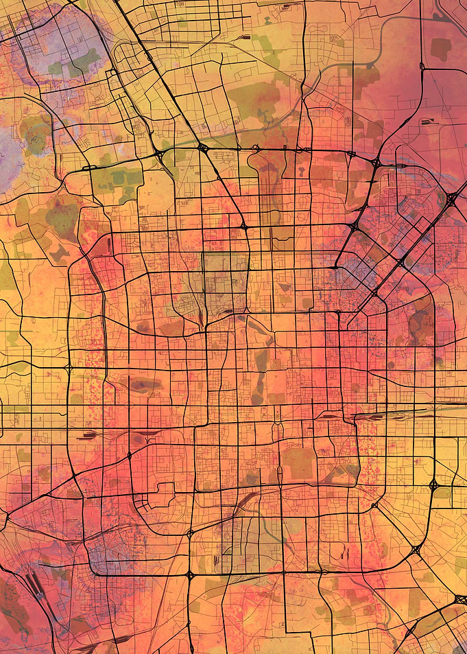 Beijing Street Map