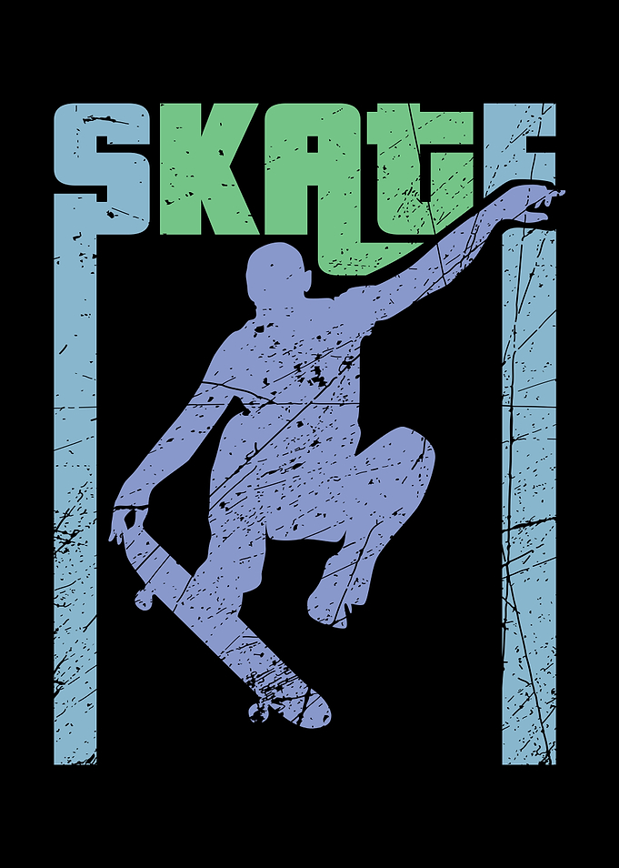 Vintage Skateboard