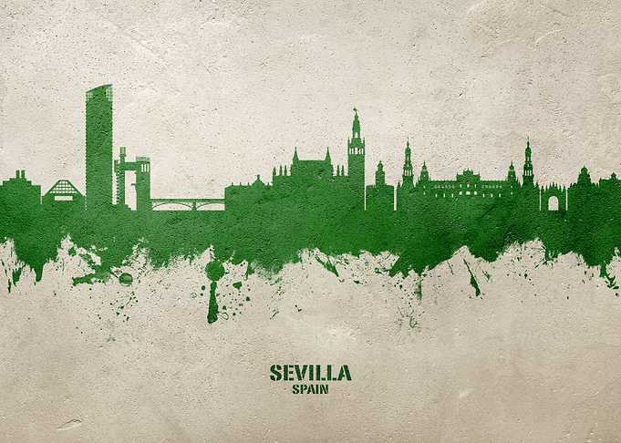 Sevilla Skyline Spain