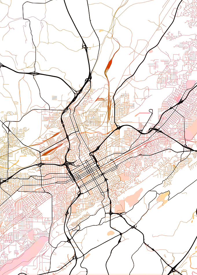 Birmingham Alabama Map