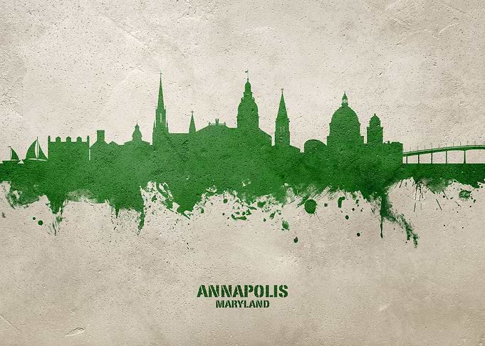 Annapolis Skyline Maryland