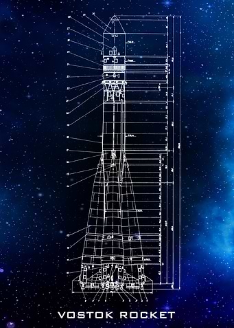 vostok rocket blueprint