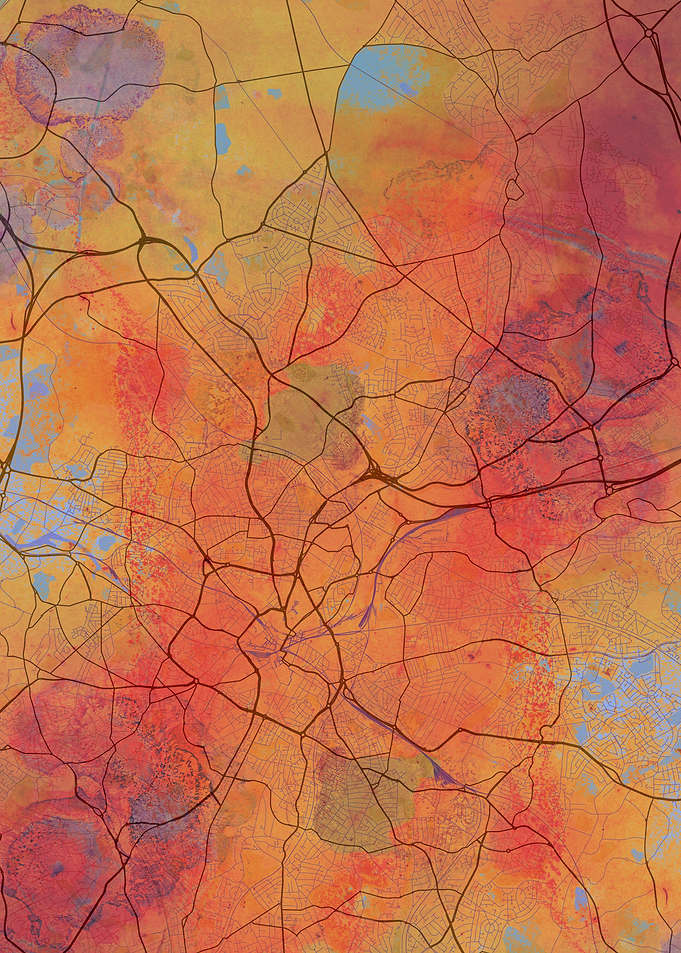 Birmingham Street Map