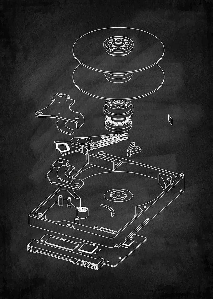 Hard Disk Drive Blueprint
