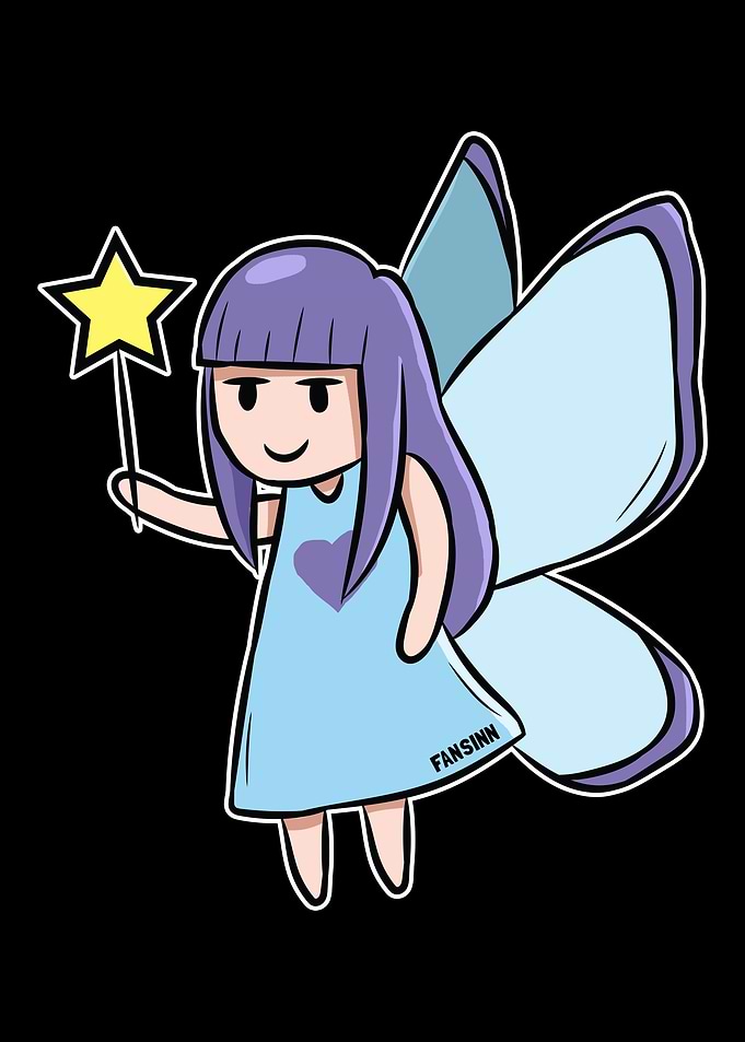 Fee Blue Star fairy tale g