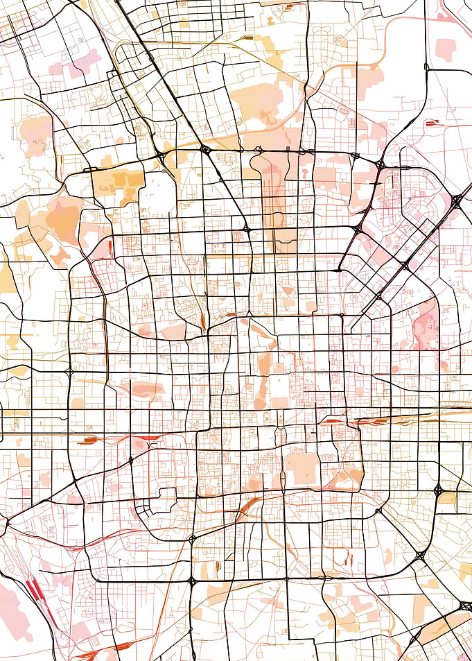 Beijing Street Map