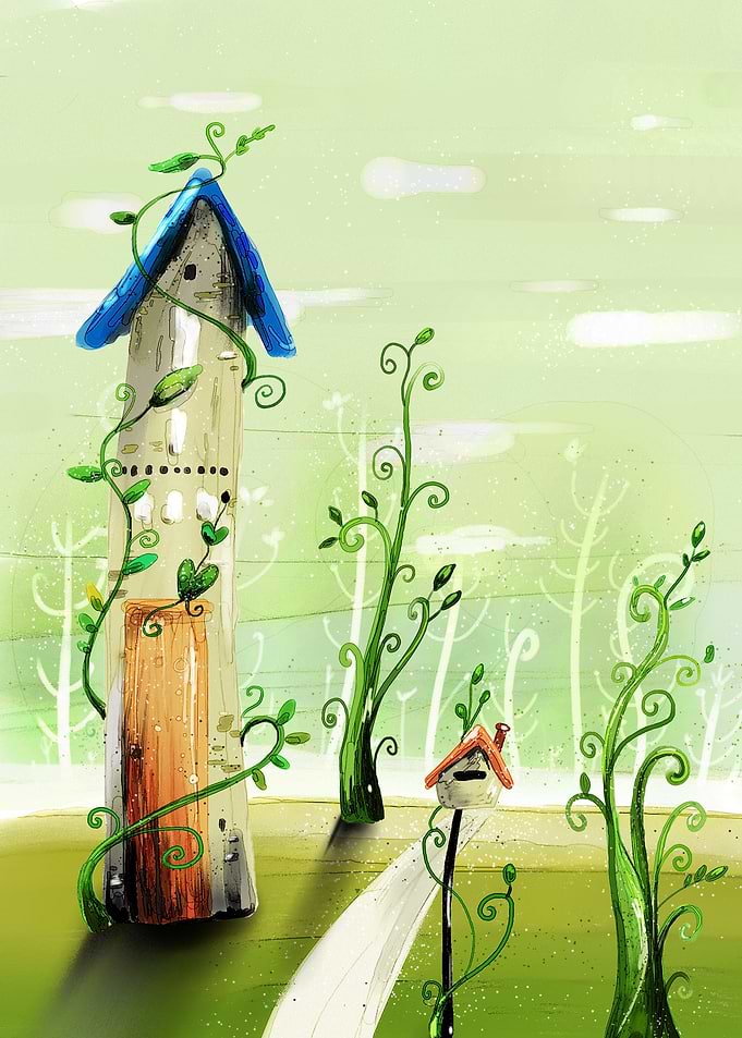 Fantasy world nature