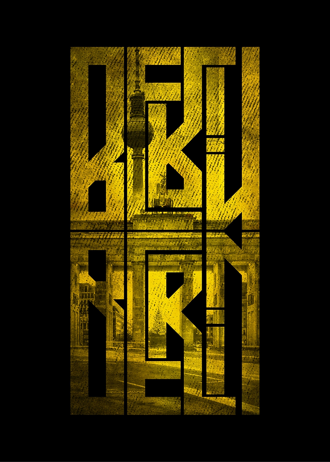 BERLIN Text Art