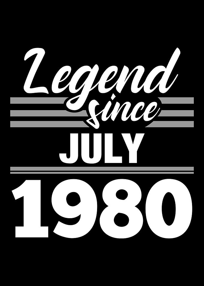 Legend Since July 1980