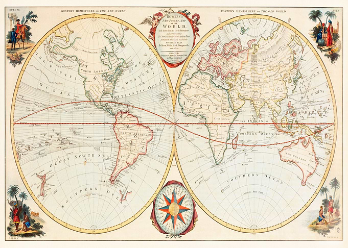 Bowles World Map