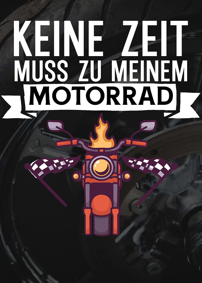 Keine Zeit Motorrad