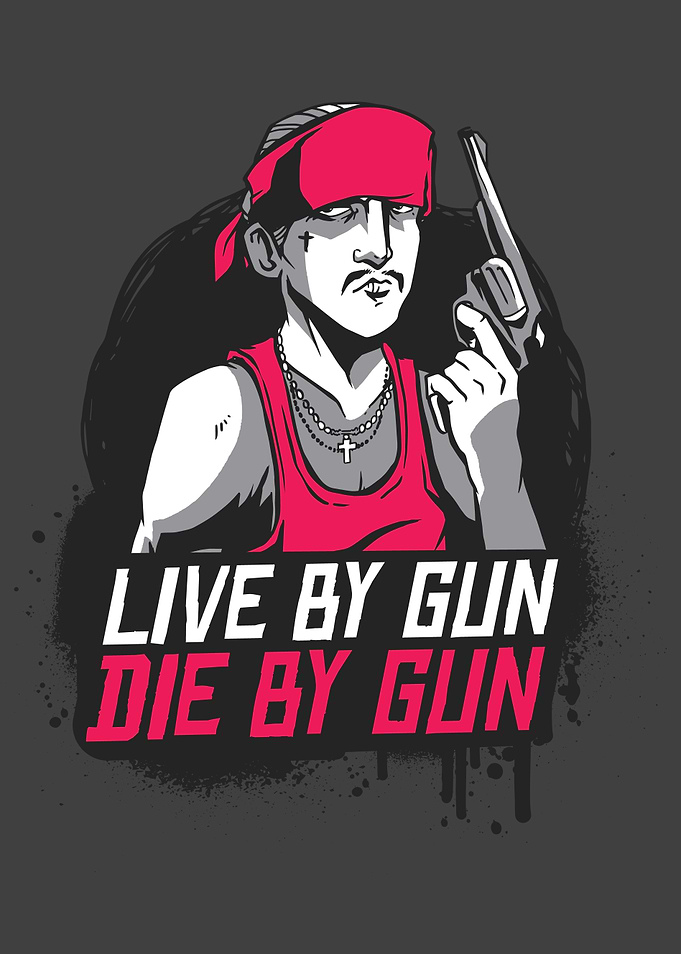 Gangster Cartoon