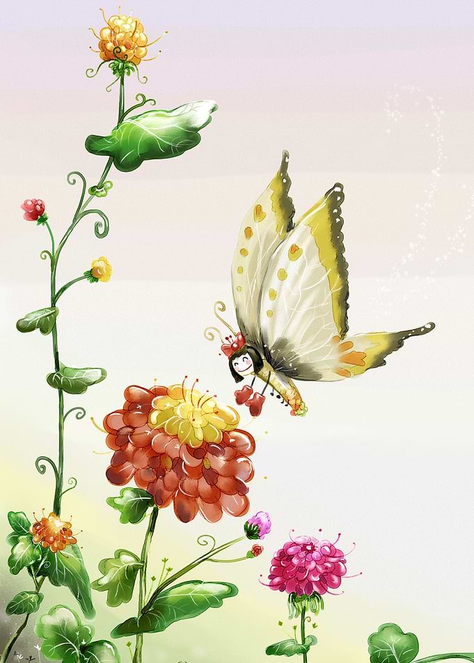 Fantasy world happy