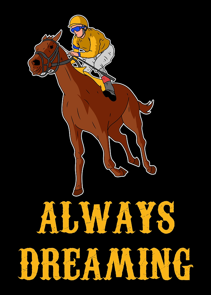 Jockey On His Horse
