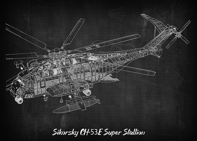 Sikorsky CH53E Super Stal
