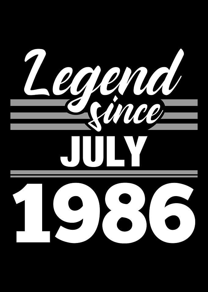 Legend Since July 1986