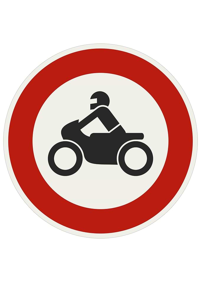 Slovakian Road Sign