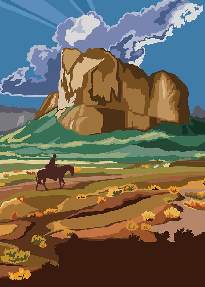 Paintet Landscape