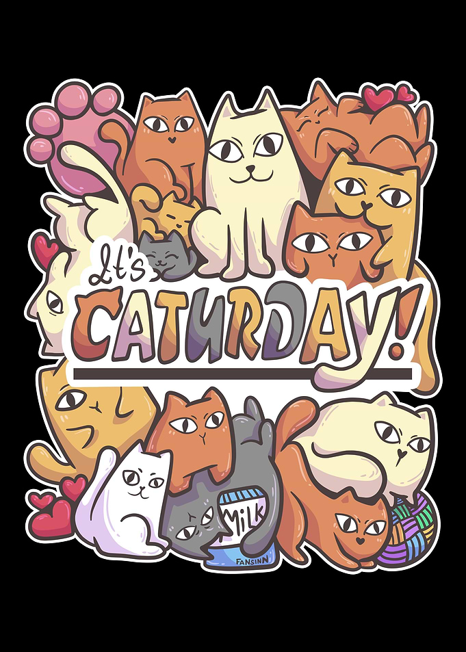 Caturday cat pet cuddle fa