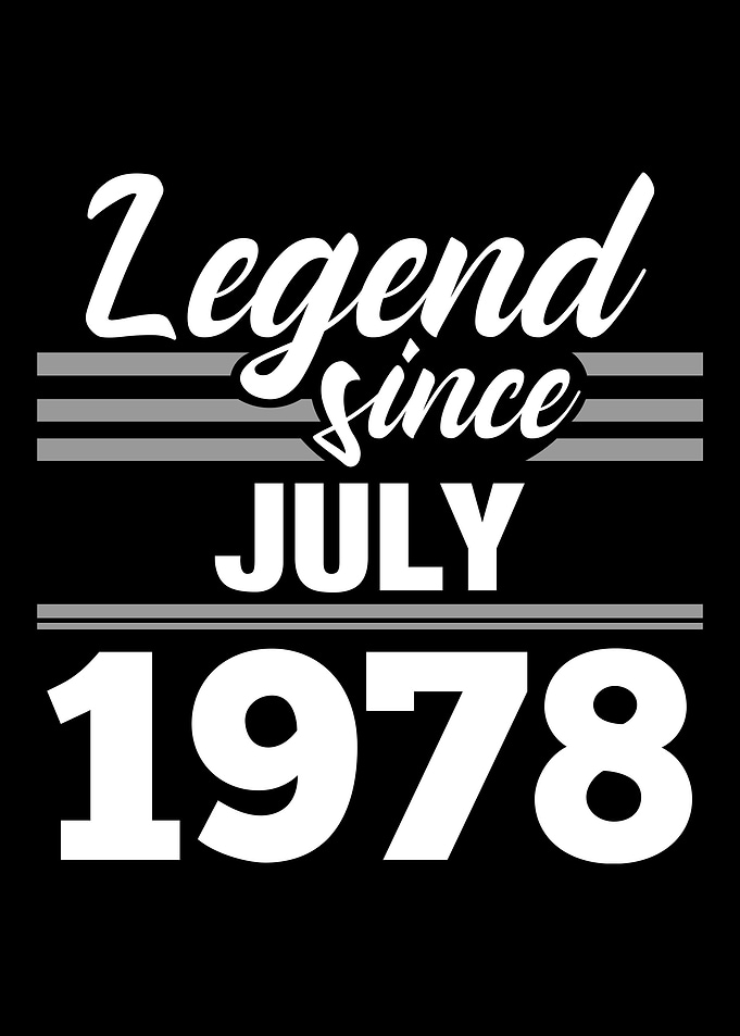 Legend Since July 1978