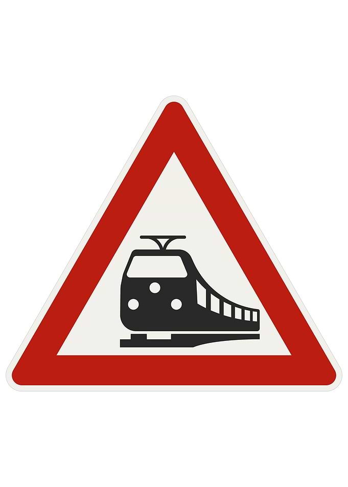 Slovakian Road Sign