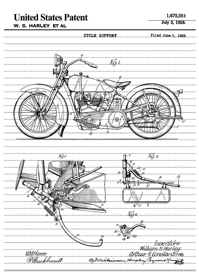 1928 motorbike