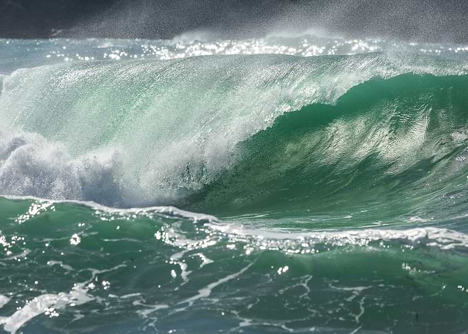 Fistral Beach Waves