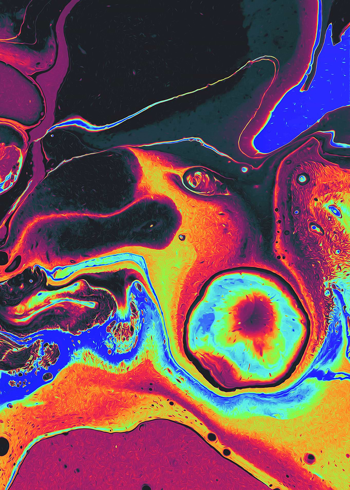 psychedelic art color