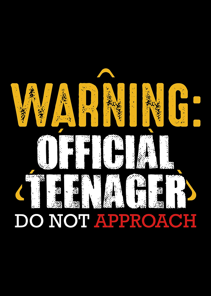 Official Teenager Do Not A