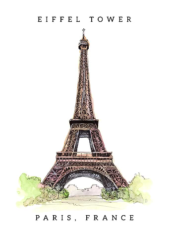Eiffel Tower Paris France