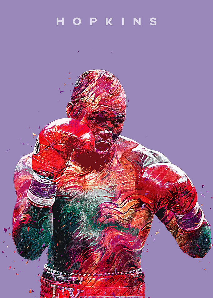 Boxer Bernard Hopkins