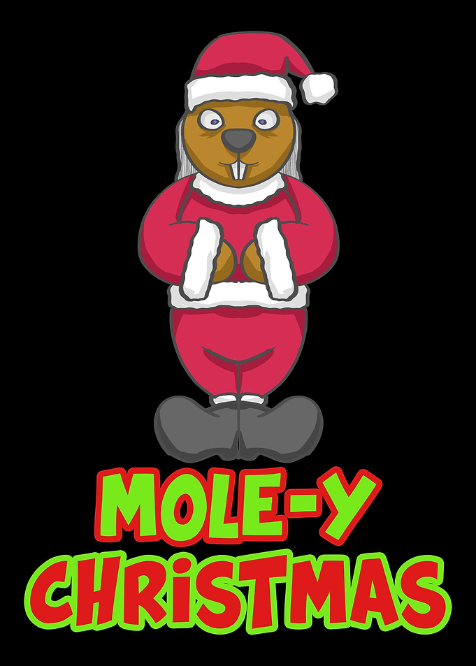 Mole Santa Claus