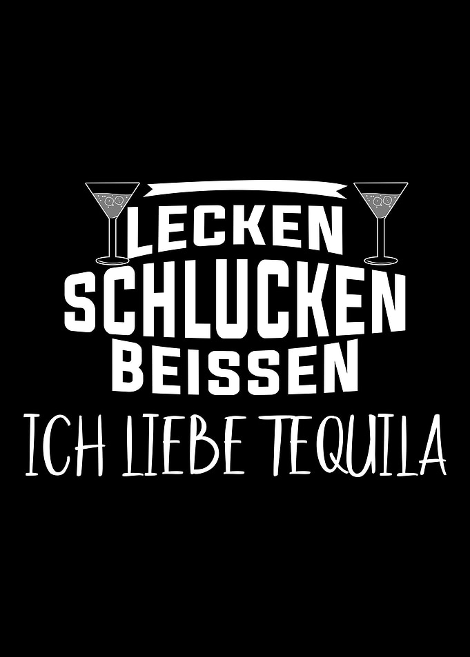 swallow lick I love tequil