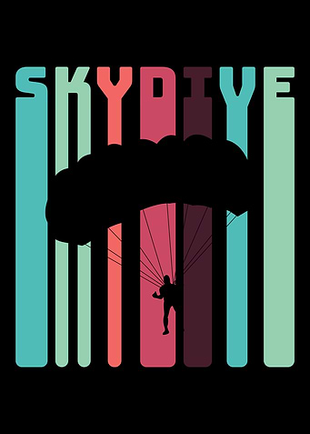 Funny Sky Diver Sky Diving