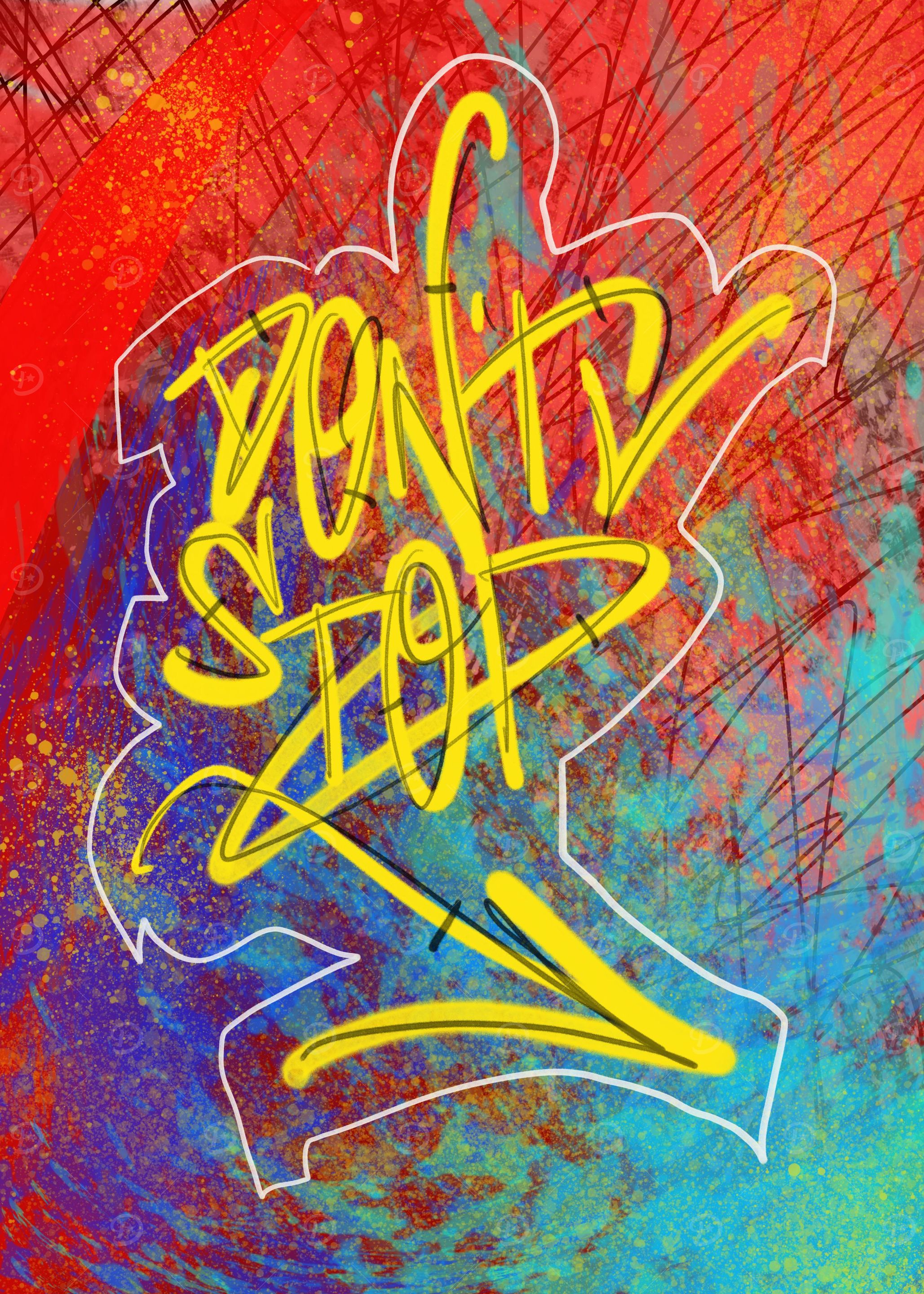 Dont Stop Urban Art