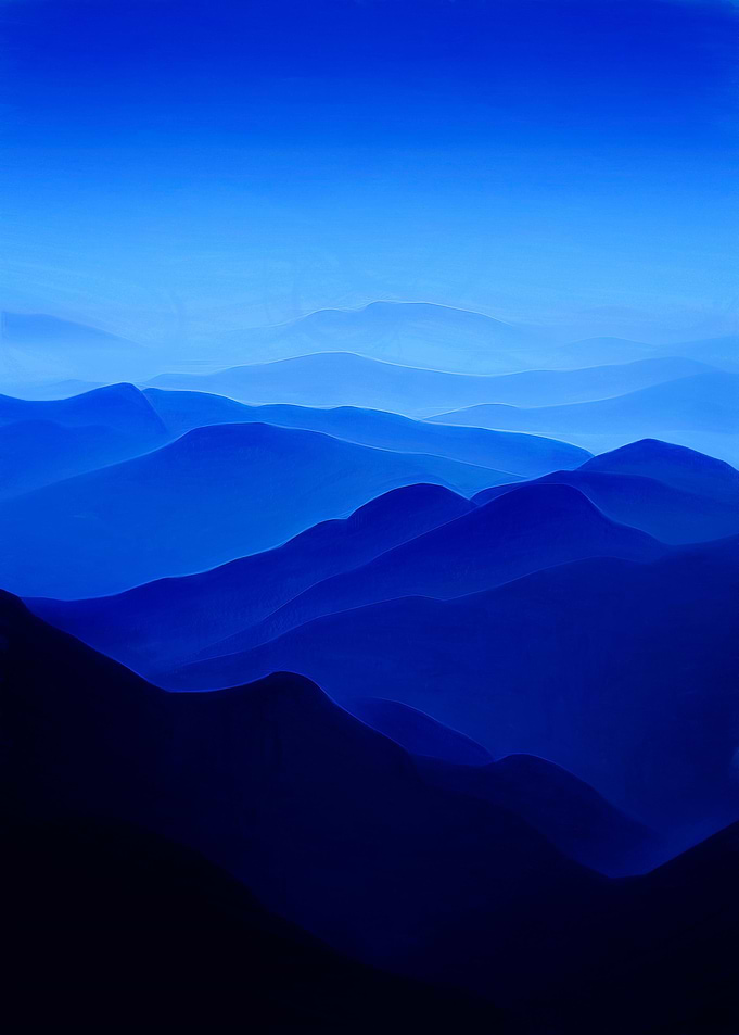 Mountain blue