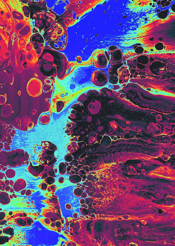 trippy psychedelic art
