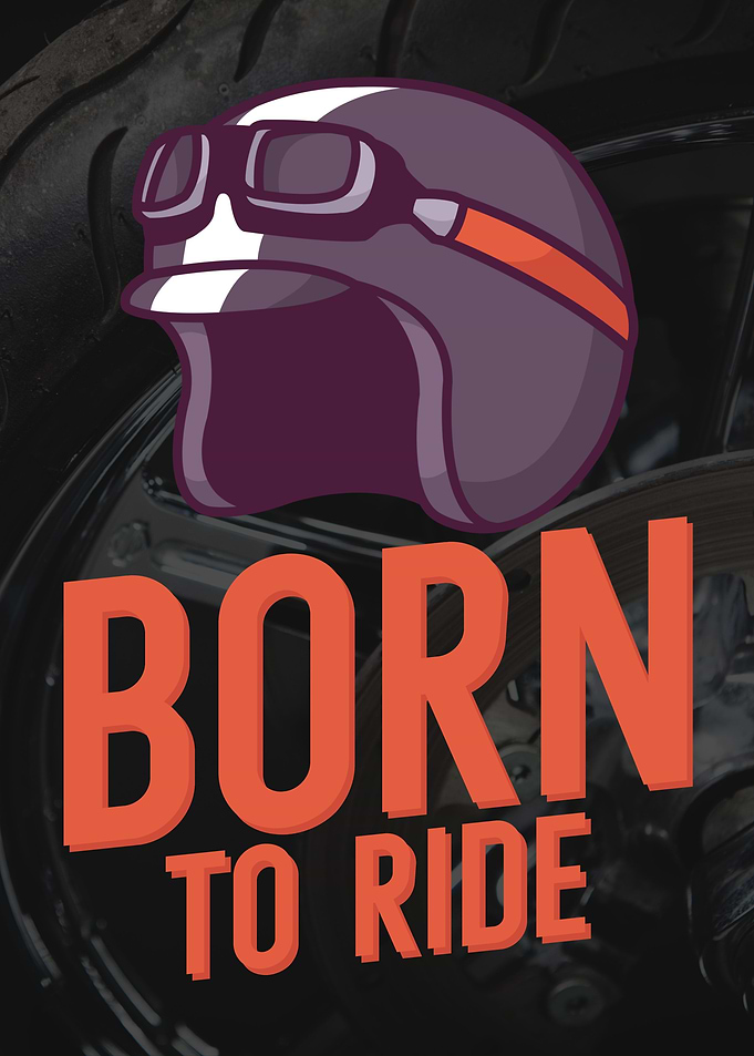 Biker Born to ride