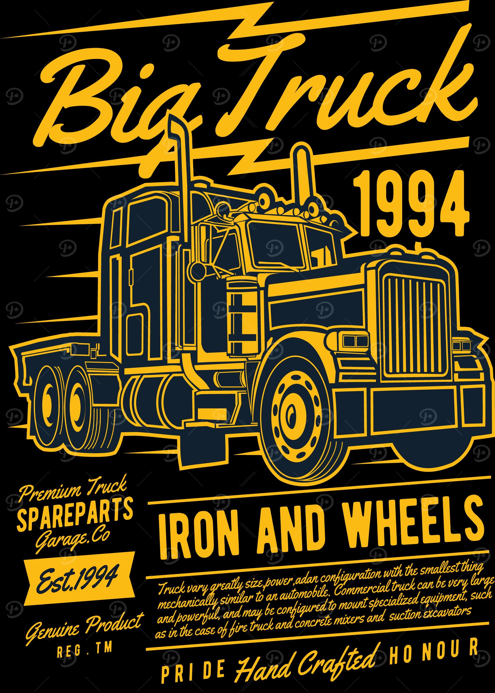 RETRO BIG TRUCK