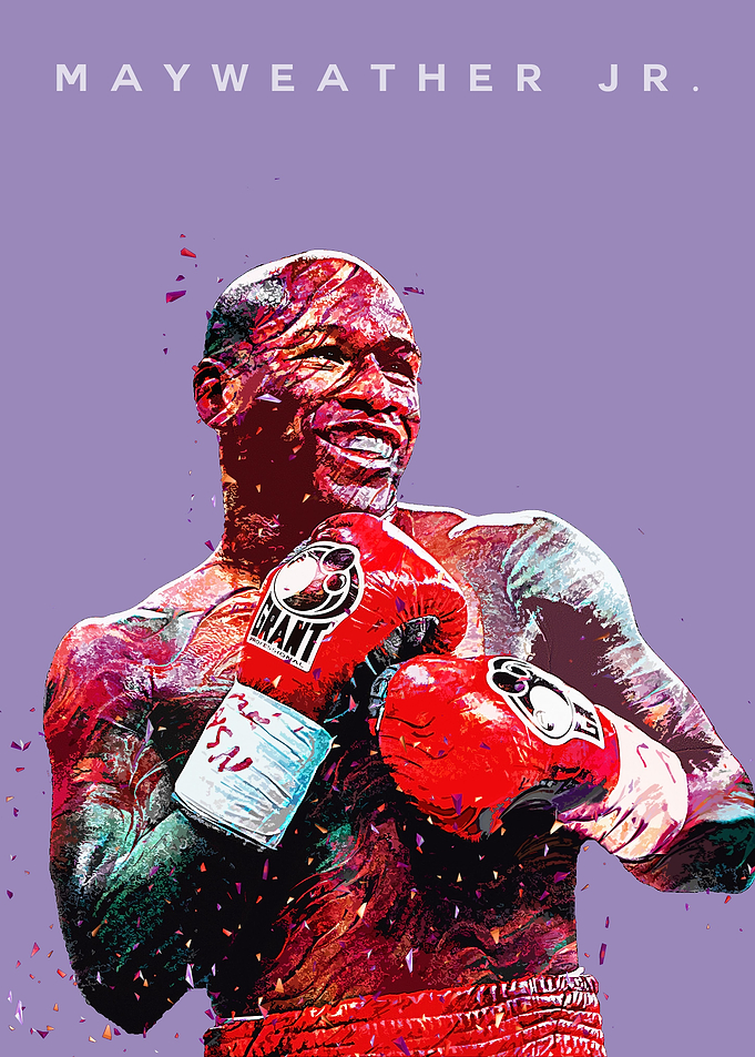 Boxer Floyd Mayweather Jr